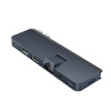 Hyper dokkimisalus Hyper HyperDrive Dual USB-C TB compatible 7-in-2 Hub w univ. USB-C ext adaptor - MN sinine - for all Apple MB