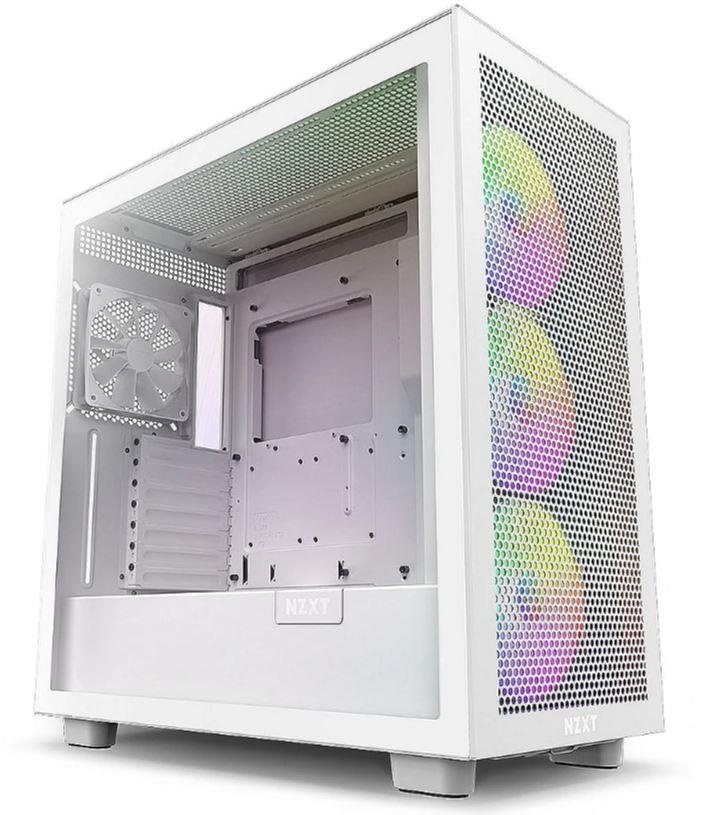 NZXT korpus H7 Flow RGB (2024) ATX Case with Window, valge