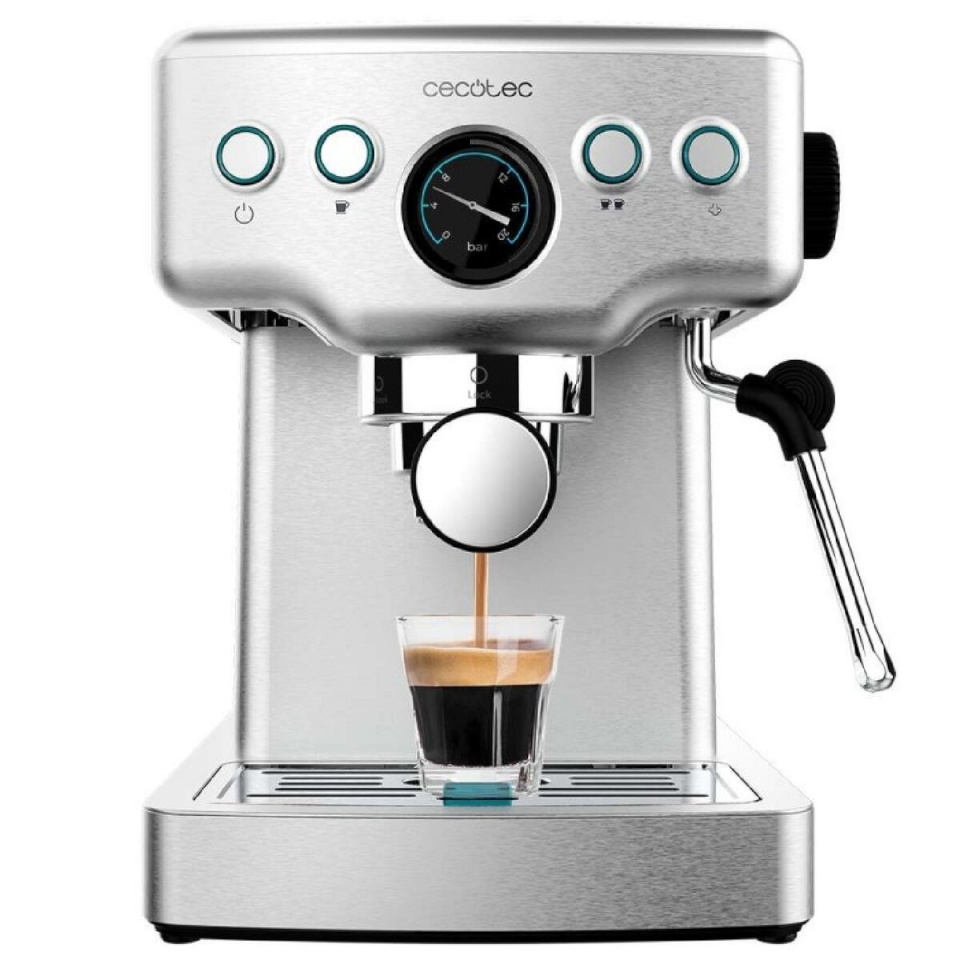 Cecotec espressomasin manuaalne Power Espresso 20 Barista Mini Hõbedane 1465 W 1,2 L