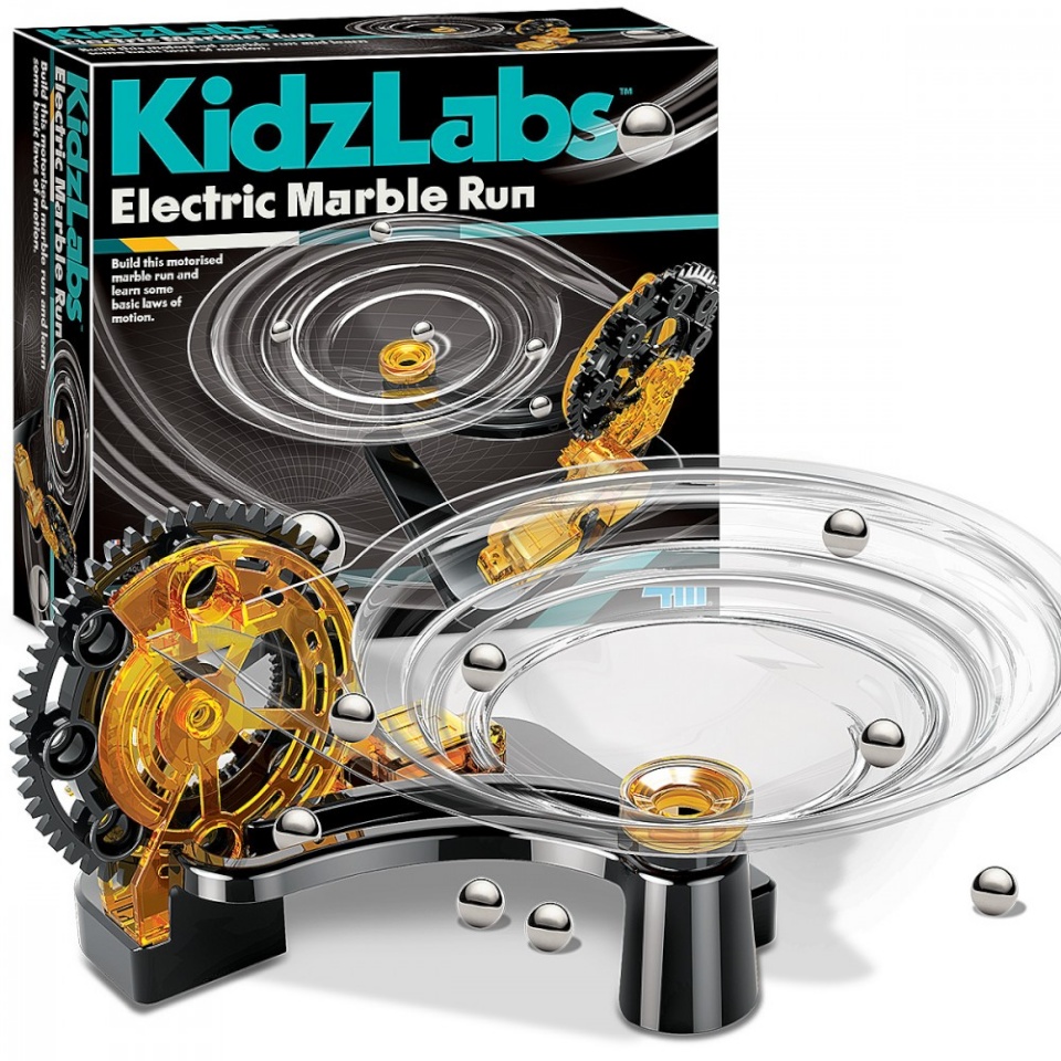 4m konstruktor Set Kidzlabs Electric Marble Run