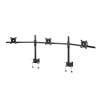 EDBAK SV11 lauakinnitus Desk Mount for three 19 “-27" monitors, curved |