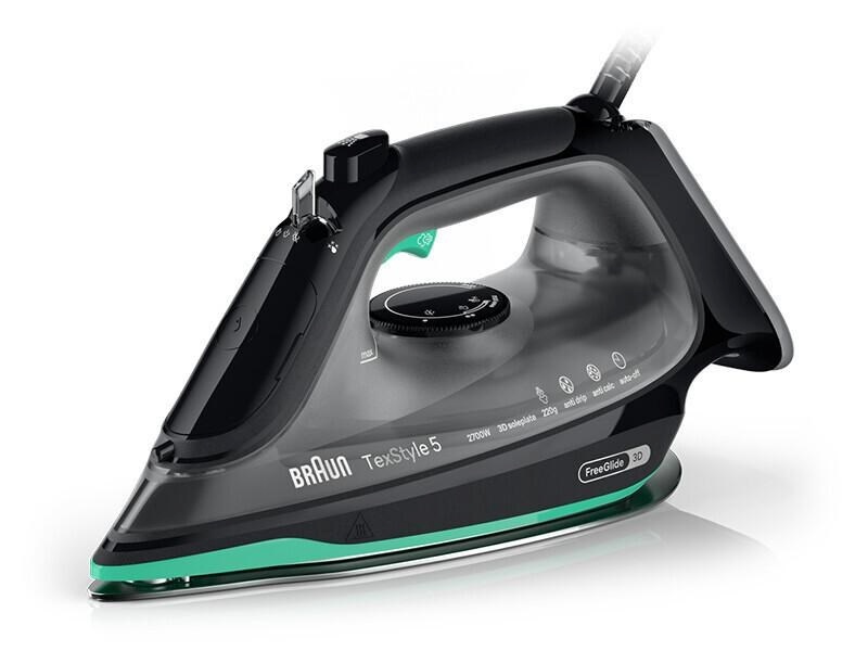 Braun triikraud SI5277GR TexStyle 5 Steam Ceramic Iron, 2700W, roheline
