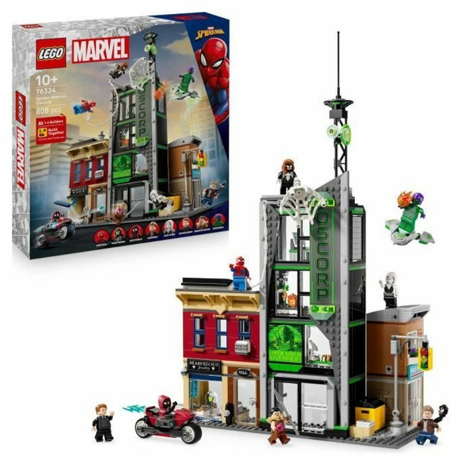 Lego klotsid konstruktor 76324 Spider-Man VS Oscorp 808-osaline