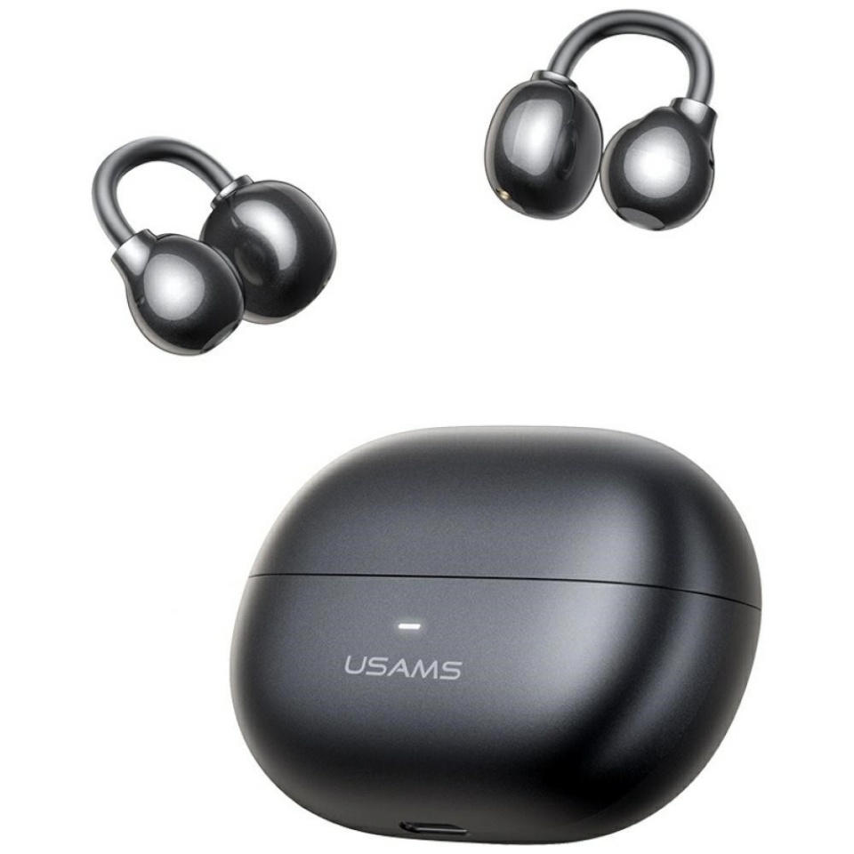 USAMS kõrvaklapid Bluetooth headphones R02 Clip-on hall