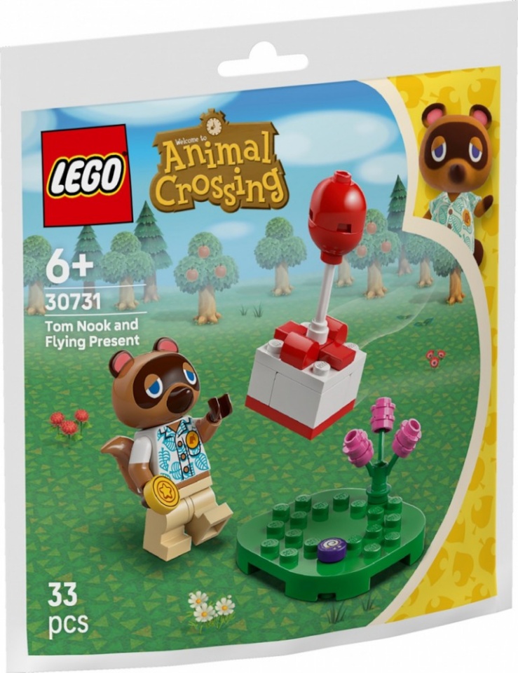 LEGO klotsid 30731 Animal Crossing Tom Nook und Ballon-Geschenk (Polybag)