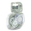 Lovi dünaamilised silikoon lutid, Blossom Blue, 0-6m, 2 tk., 22/921newboy