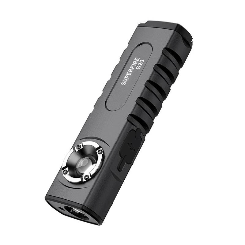 Superfire taskulamp Multifunction Flashlight G20, 470lm, USB