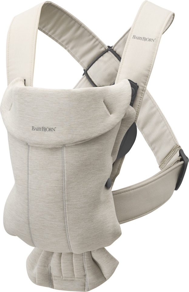 BabyBjörn kandekott Mini 3D Jersey, helebeež