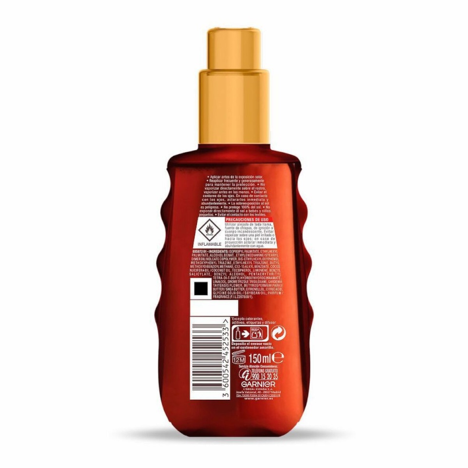 Garnier päikesekaitsekreem Aceite Protector Spf 30 150ml