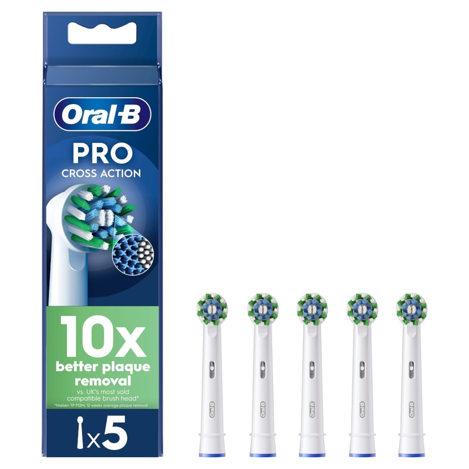 Brauni lisaharjaga hambahari Oral-B Pro Cross Action, 5 tk