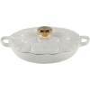 Le Creuset Gourmet-Profitopf Blume 26 cm valge