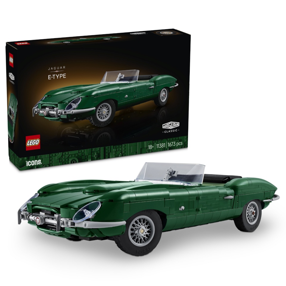 LEGO klotsid Icons 11381 Jaguar E-Type