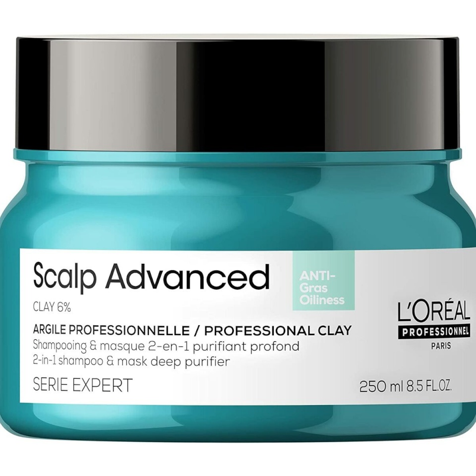 L'Oreal Professionnel Paris šampoon Scalp Advanced Mask 2-in-1 250ml