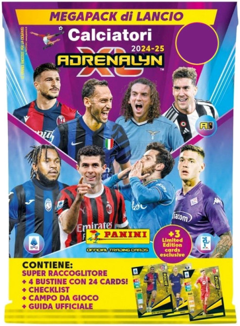 Panini jalgpallikaardid Italian League 2025 Mega Starter Set