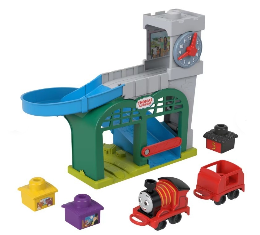 Fisher Price mängurong Set Tomek i Przyjaciele Moja pierwsza stacja Grodkowo