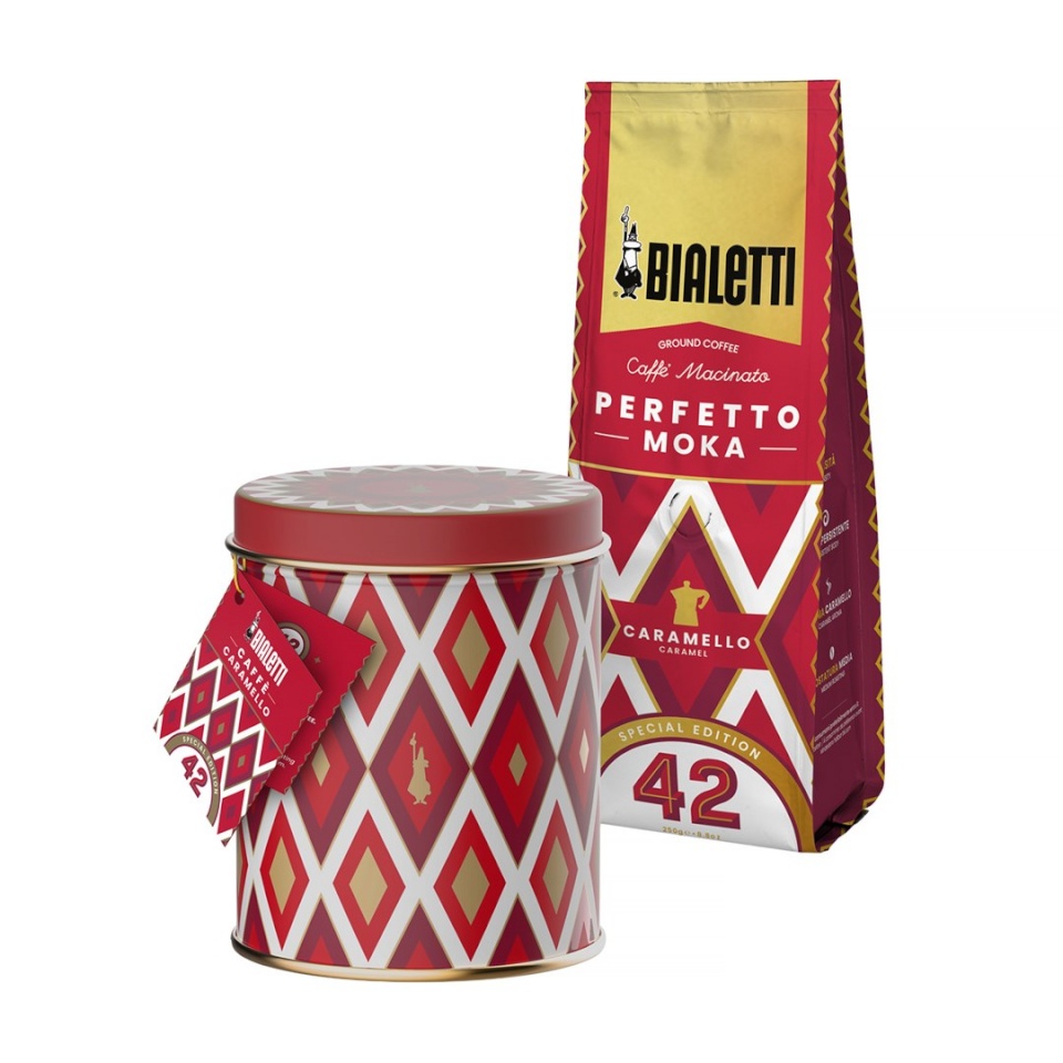 Bialetti jahvatatud kohv Perfetto Moka Caramello, 250g