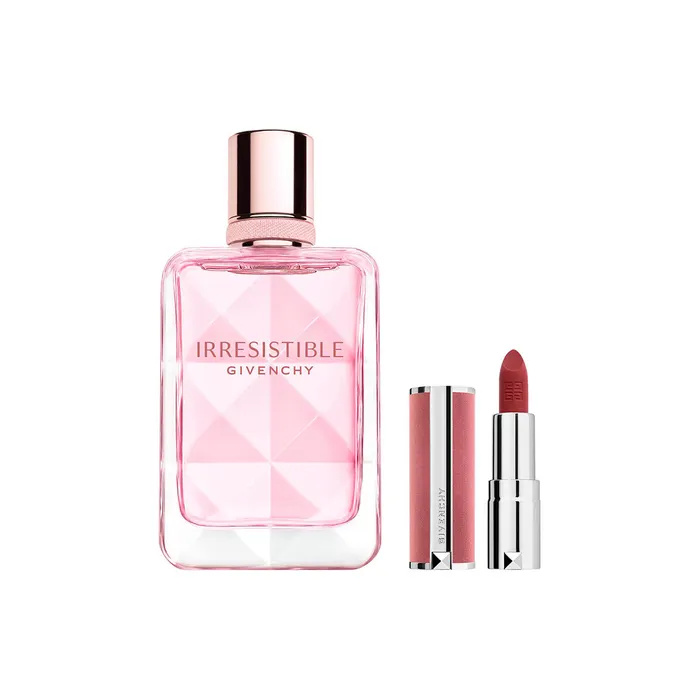 Givenchy komplekt Irresistible EDP 50ml + Le Rouge Sheer Velvet 1,5 g 27, naistele