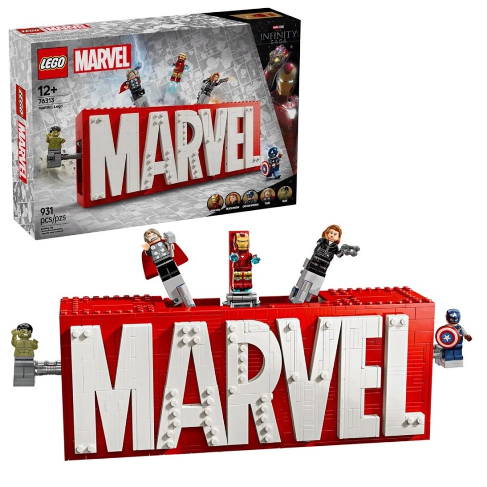 Lego klotsid MARVEL 76313 MARVEL Logo