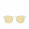 Northweek unisex päikeseprillid Wall kollane Ø 140mm läbipaistev