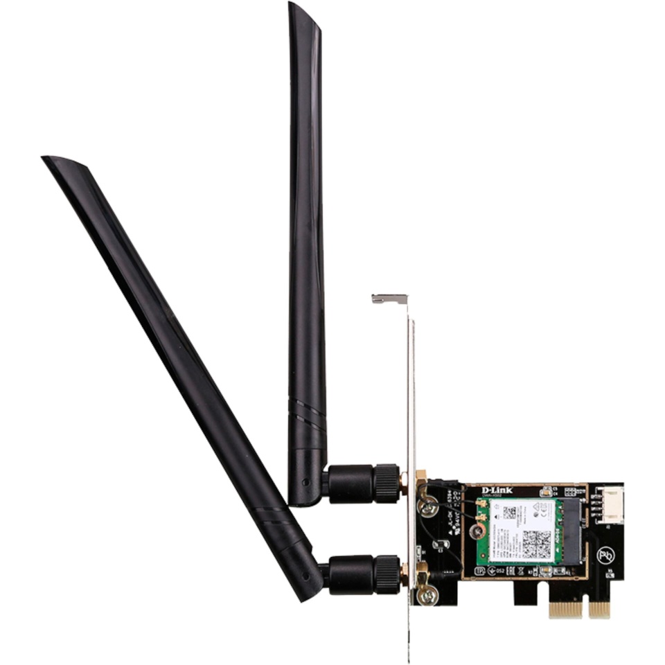 D-link ruuter DWA-X582 AX3000 Wi-Fi 6 PCIe Adapter mit Bluetooth 5.0