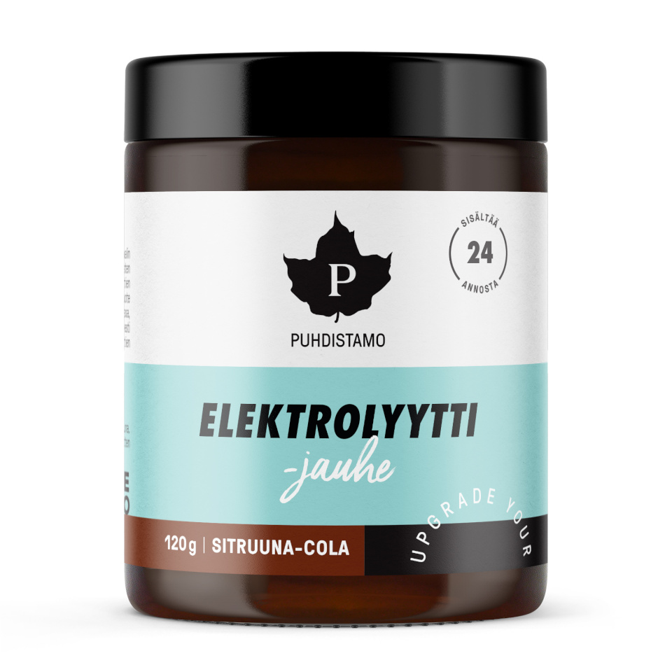 Puhdistamo toidulisand Electrolyte Flour, Lemon-Cola, 120g