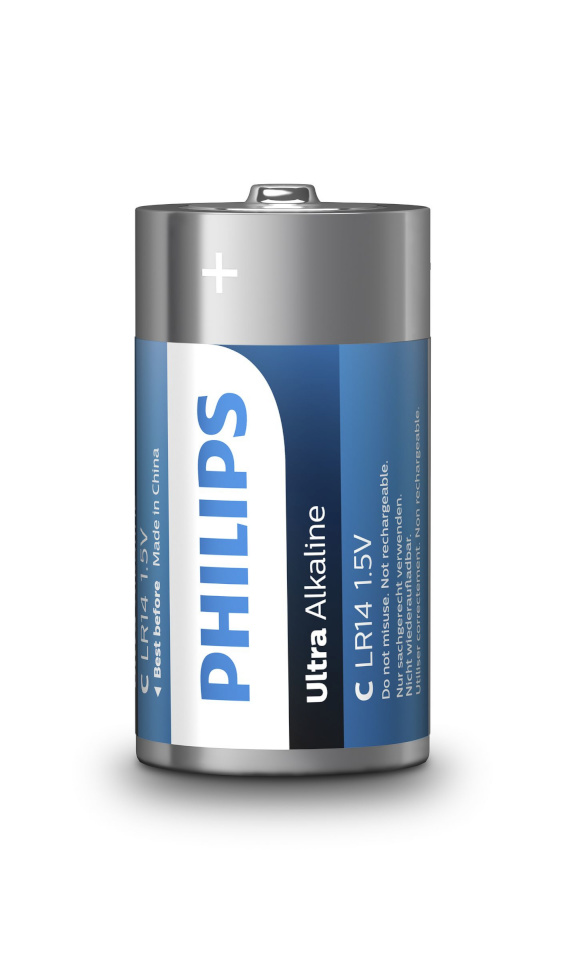 Philips patarei LR14E C 2 tk Ultra Alkaline