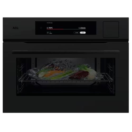 AEG kompakt integreeritav ahi NKP9S821T, 45L, A+, aurufunktsioon, matt must