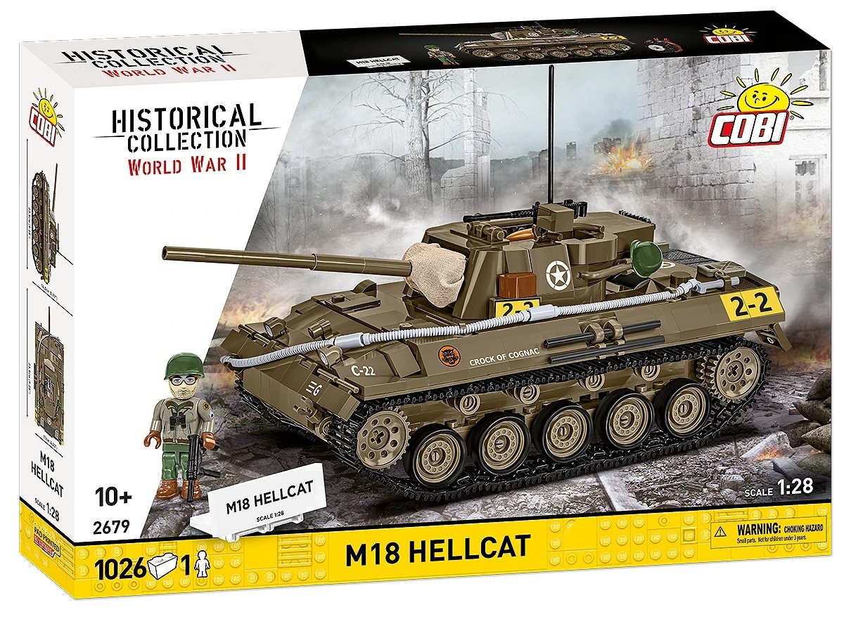 Cobi klotsid Blocks M18 Hellcat 1026 blocks