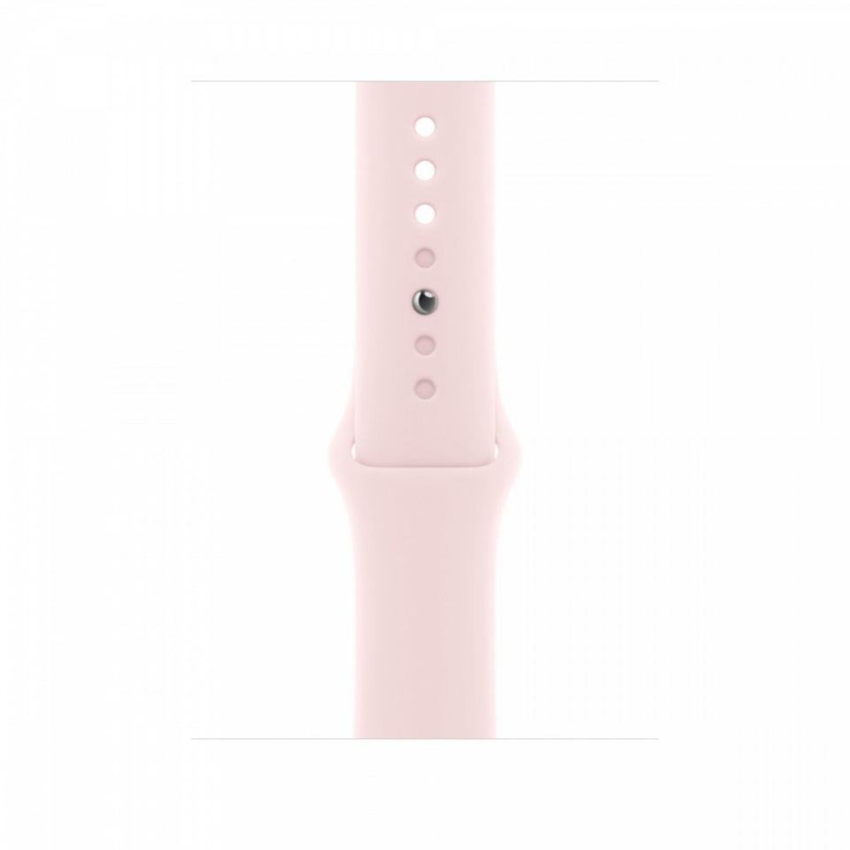 Apple kellarihm Watch Light Pink Sport Band 45 mm - S/M