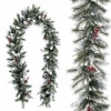 BGB Christmas Jõuluvanik PVC valge punane roheline Ananassid 270 x 28 x 14 cm