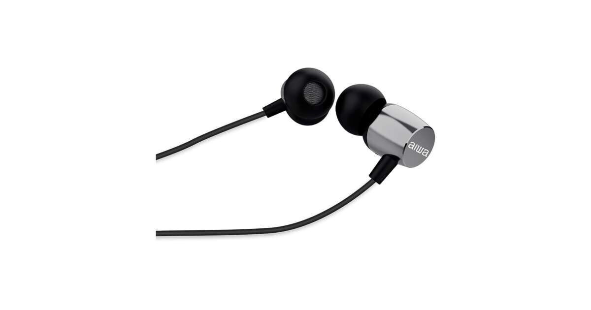 AIWA juhtmega kõrvaklapid ESTM-30, hõbe