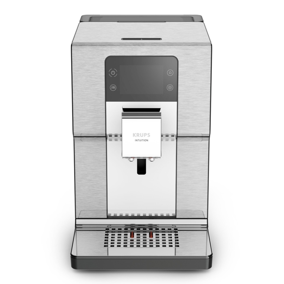 Krups espressomasin EA 877 D Intuition Experience+, hõbedane