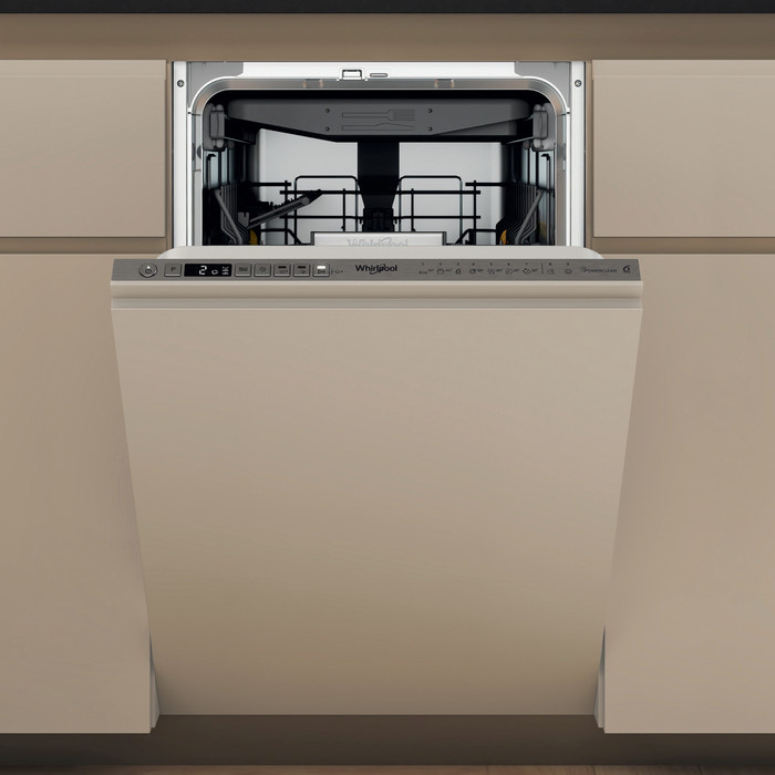 Whirlpool integreeritav nõudepesumasin WH6IB10BS7LA0 Built-In Dishwasher, hõbedane