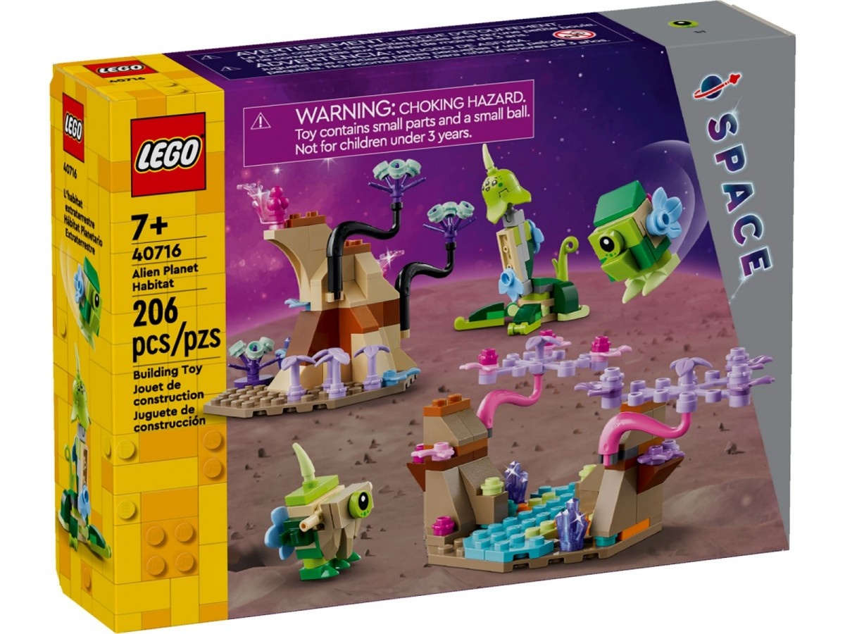 Lego klotsid Bricks 40716 Alien Planet Habitat
