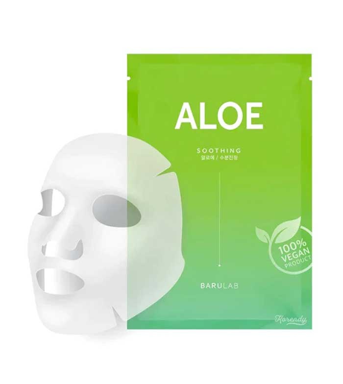 Barulab näomask Aloe Soothing Face Mask 23g, unisex
