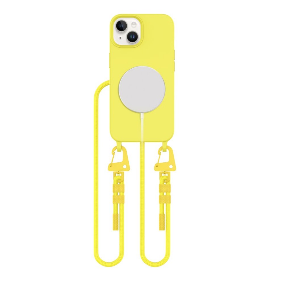 Tech-Protect MAGNECKLACE MagSafe iPhone 14 CANARY YELLOW