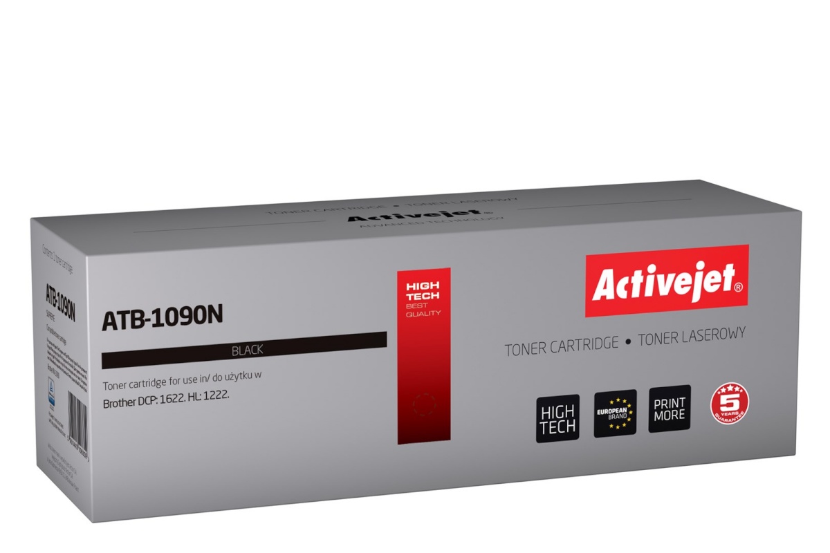 Activejet tooner ATB-1090N replacement for Brother TN-1090 TN1090, Supreme, 1500 pages, must