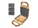 Cecotec võileivagrill | Rock'nToast Retro One kollane Retro-style | 700 W | Number of plates 3 | kollane