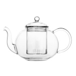 Bredemeijer teekann Teapot Verona 1,0l Glass + Teefilter 1465