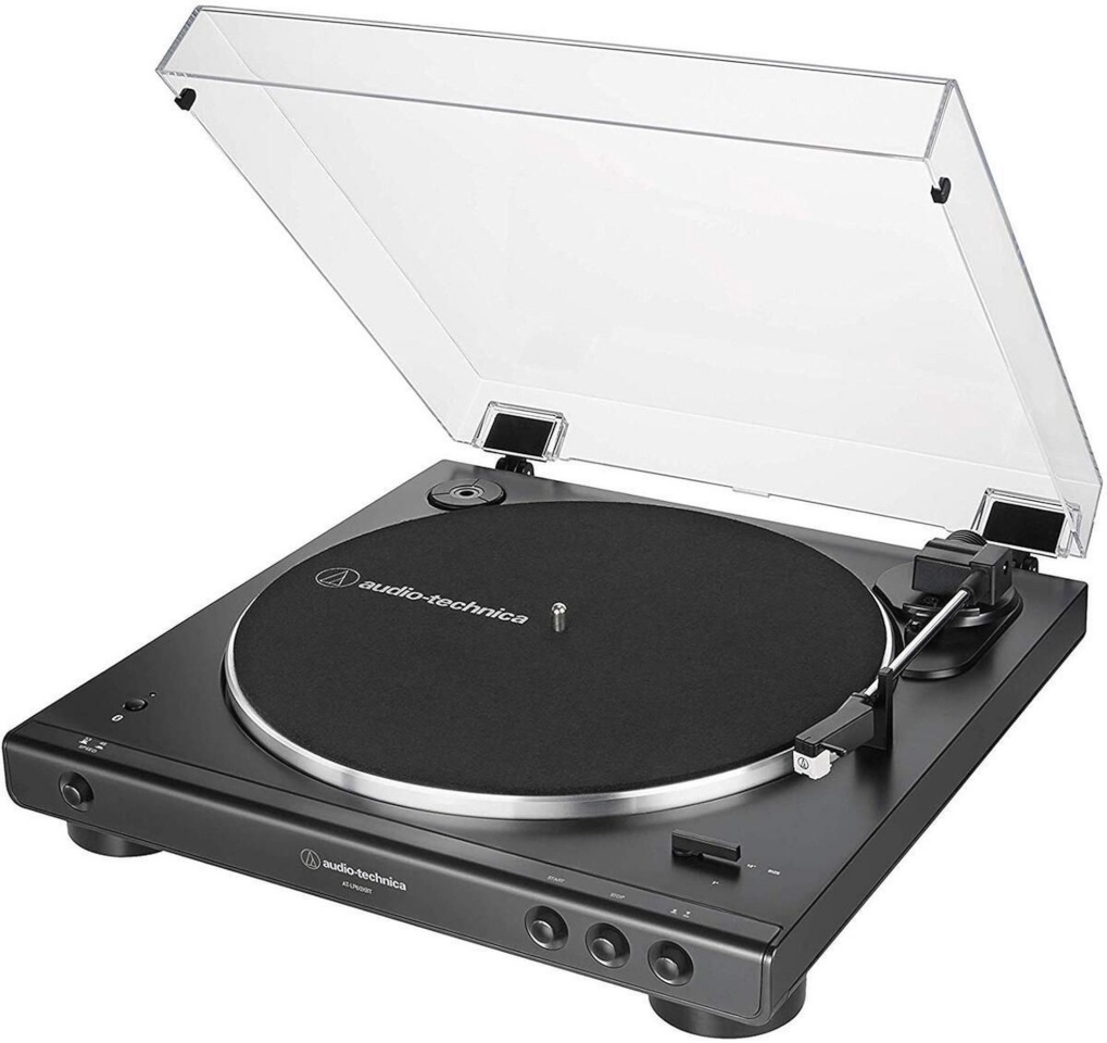 Audio-Technica vinüülplaadimängija AT-LP60XBT, must