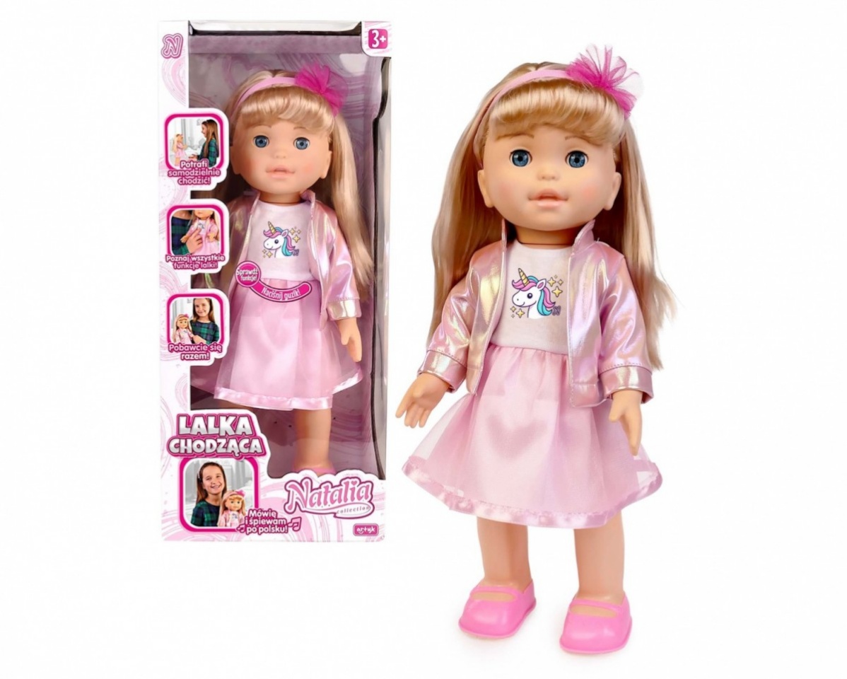 Artyk mängunukk Walking doll Natalia 40 cm