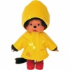 Bandai pehme mänguasi Monchhichi Iconic Raincoat 20cm kollane