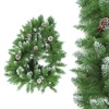 BGB Christmas Jõuluvanik PVC roheline naturaalne Ananassid 270 x 28 x 14 cm