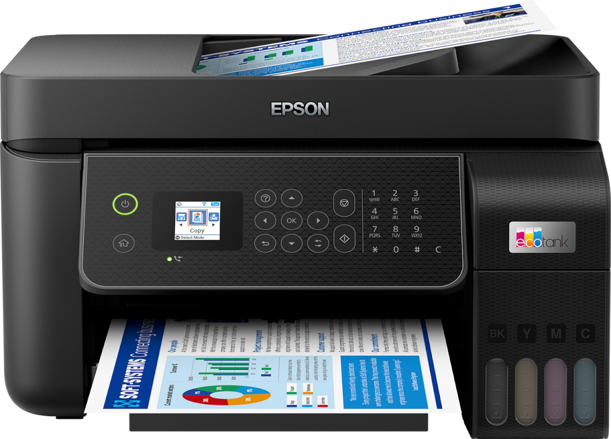 Epson printer EcoTank L5310, 4-in-1, Print, Scan, Copy, Fax