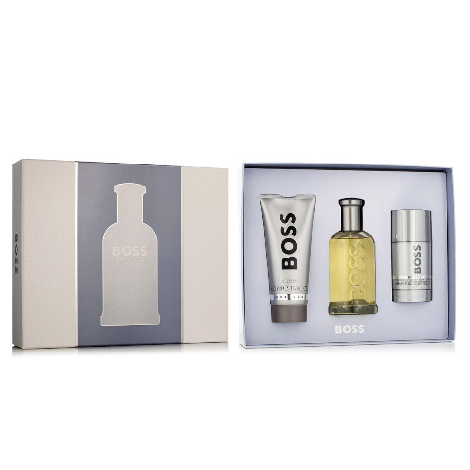 Hugo Boss komplekt Boss Bottled EDT 100ml + Shower Gel 100ml + Deostick 75ml, meestele