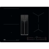 AEG Õhupuhastiga pliidiplaat , 4 x induktsioon, 71 cm, 585 m3/h, 66 dB, faasitud servad, must