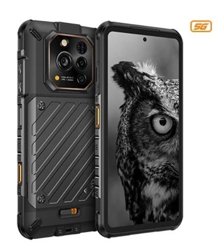 Ulefone mobiiltelefon RogOne Xever7 5G smartphone 12/512GB must