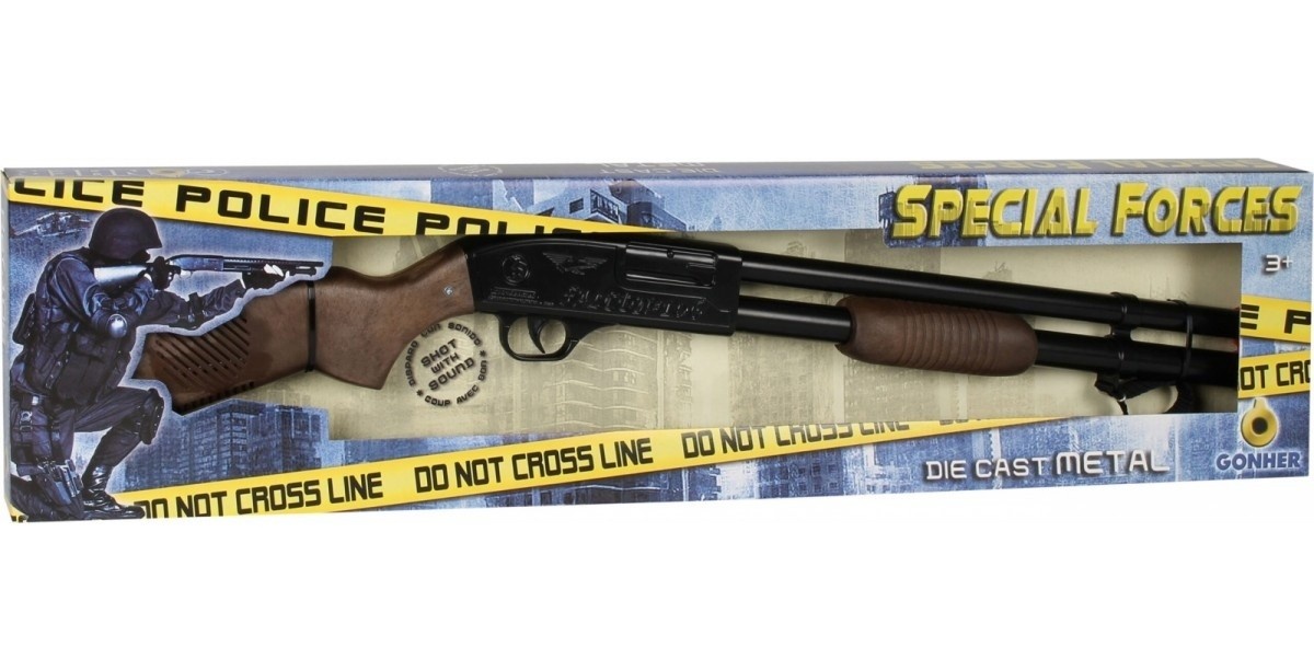Pulio Police shot gun metal Gonher