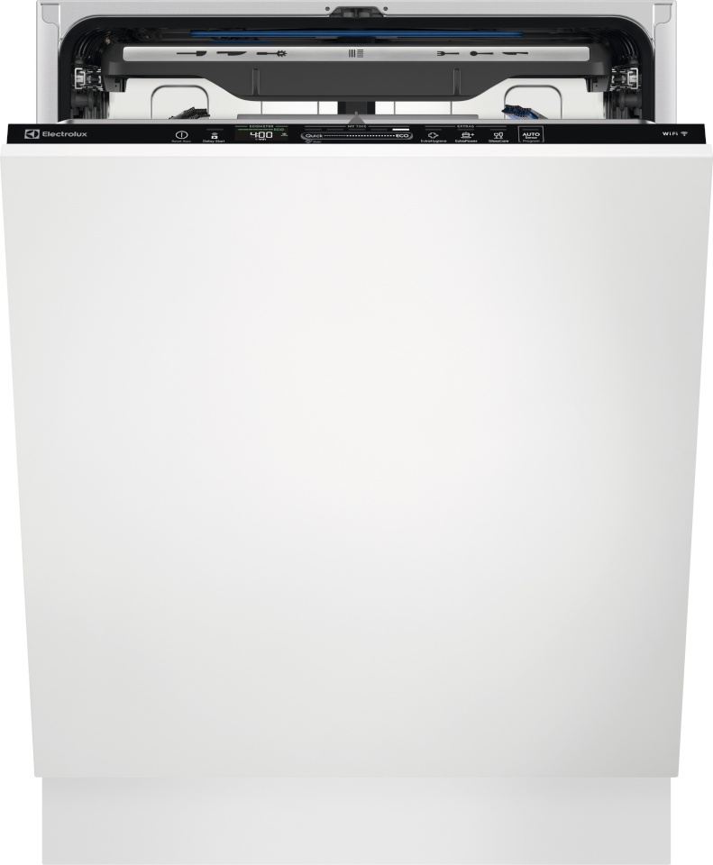 Electrolux integreeritav nõudepesumasin 700 GlassCare Integrated Dishwasher, hõbedane