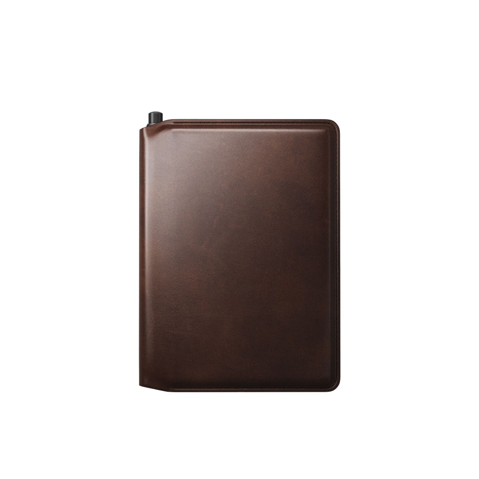 Nomad kott Nomad Leather Passport Wallet Pen Edition Rustic pruun